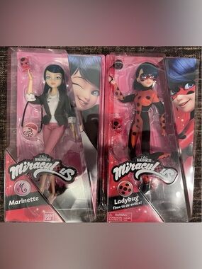 Miraculous Ladybug and Marinette Fashion Dolls